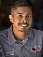 Andrew Aguilar, Service Technician at DS Auto Experts